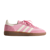 Фото № 1 с приближением к товару «‎Kith x Messi x adidas Football Handball Spezial Light Pink Off White Gum With Trading Card»