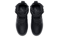 Фото № 3 с приближением к товару «‎Nike SF Air Force 1 High Triple Black»