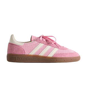 Kith x Messi x adidas Football Handball Spezial Light Pink Off White Gum With Trading Card