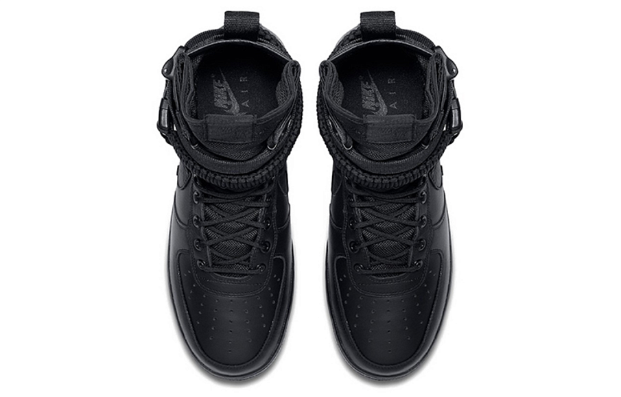 Фото № 3 с приближением к товару «‎Nike SF Air Force 1 High Triple Black»