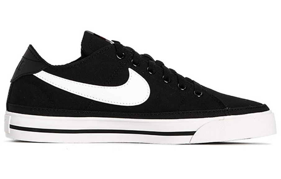 Фото № 2 с приближением к товару «‎Nike Court Legacy Canvas shoes BlackWhite»