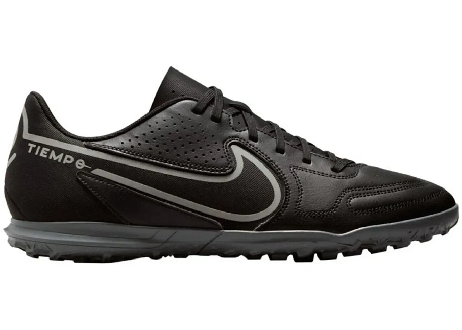 Фото № 1 с приближением к товару «‎Nike Tiempo Legend 9 Club TF Black Silver»