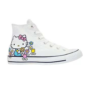 Hello Kitty x Converse Chuck Taylor All Star High Flowers - 1