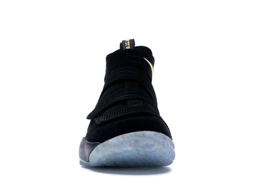 Фото № 2 с приближением к товару «‎Nike LeBron Zoom Soldier 11 Black Gold»