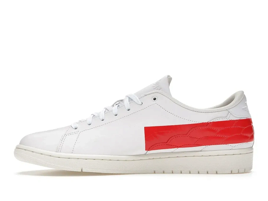 Фото № 3 с приближением к товару «‎Jordan 1 Centre Court White University Red»