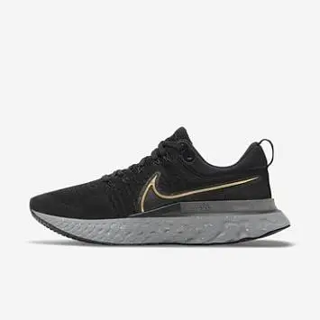 Nike React Infinity Run FK 2 Low-Top Professional Running Shoes BlackGray - 1