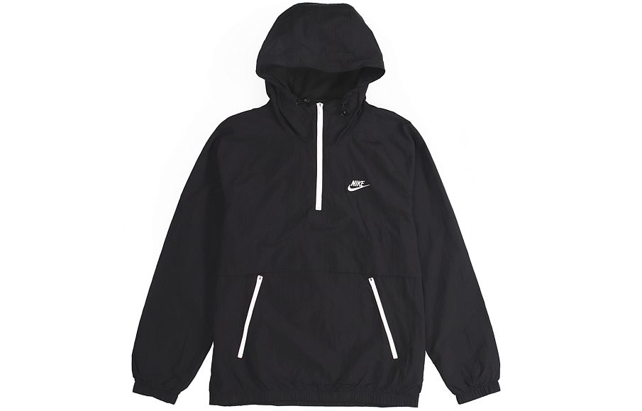 Фото № 1 с приближением к товару «‎Nike As M Nsw Ce Jkt Hd Wvn Anrk Coat Black»