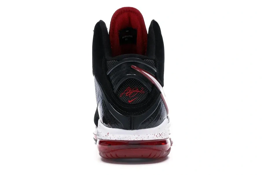 Фото № 4 с приближением к товару «‎Nike LeBron 8 Black/White/Red»