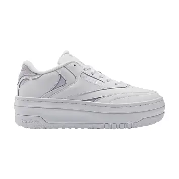 Reebok Women's Club C Extra White Luminous Lilac - 1