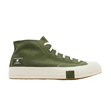 Undefeated x Converse Chuck 70 Mid Chive Parchment - 1