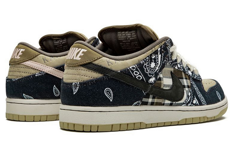 Фото № 4 с приближением к товару «‎Travis Scott x Nike Dunk SB Low Skate shoes Jackboys»