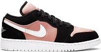 Фото № 1 с приближением к товару «‎Jordan 1 Low Black White Rose Gold »