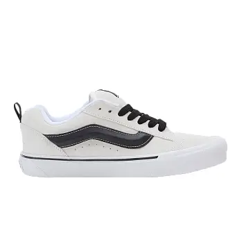 Vans Knu-Skool Suede - White Black - 1