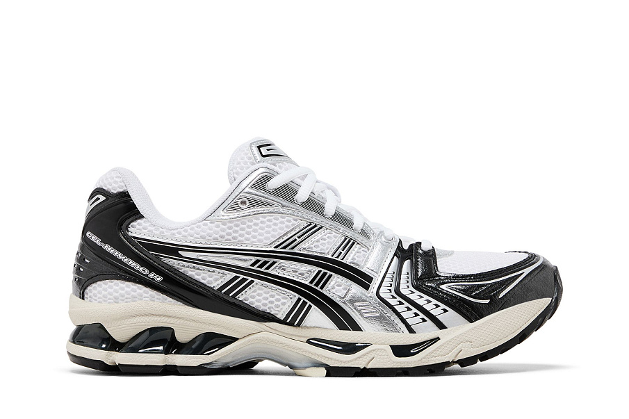Фото № 2 с приближением к товару «‎ASICS Gel Kayano 14 White Silver Black»