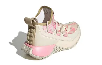 Lego x adidas Sport Mid Running Shoes K BeigePink (FZ5505) - 4