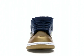 Nike SB Dunk Low Supreme Jewel Swoosh Gold - 2