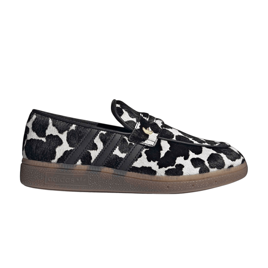 Фото № 1 с приближением к товару «‎adidas Women's Handball Spezial Loafer Pony Hair Cow Print»