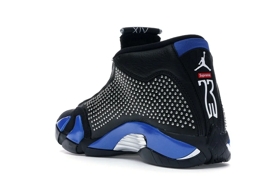 Фото № 6 с приближением к товару «‎Jordan 14 Retro Supreme Black»