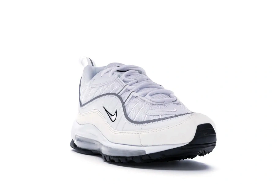 Фото № 1 с приближением к товару «‎Nike Air Max 98 White Reflect Silver »
