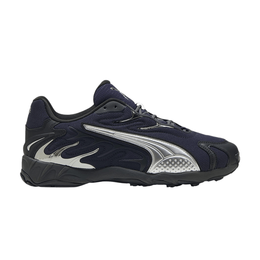 Фото № 1 с приближением к товару «‎Puma Inhale Smile - New Navy Silver (402589-02)»