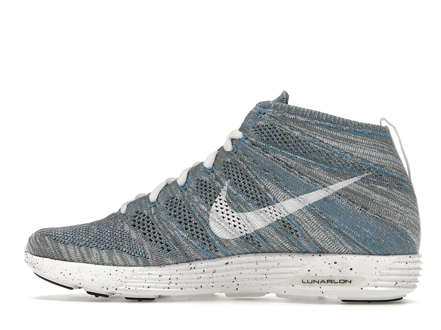 Фото № 5 с приближением к товару «‎Nike Lunar Flyknit Chukka HTM Snow Pack Blue Glow»