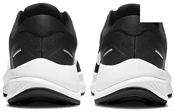 Nike Air Zoom Structure 23 Running Shoes Black White - 4