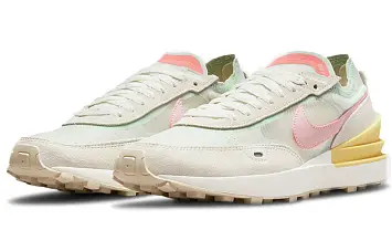 Nike WMNS Waffle One "Seafoam" BeigeGreenPink - 3
