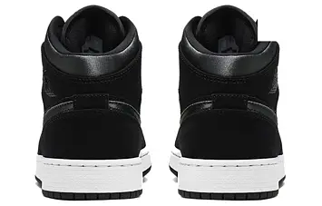 Nike Air Jordan 1 Mid White Black Grey - 6