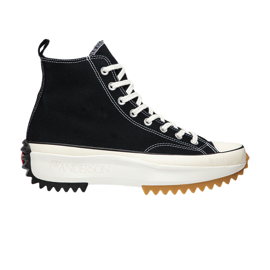 Фото № 1 с приближением к товару «‎J.W. Anderson x Converse Run Star Hike Black Gum»