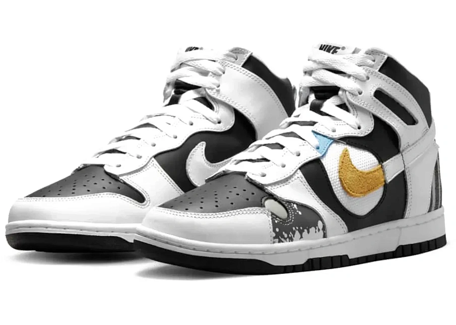 Фото № 1 с приближением к товару «‎Nike Dunk High See Through White Black »