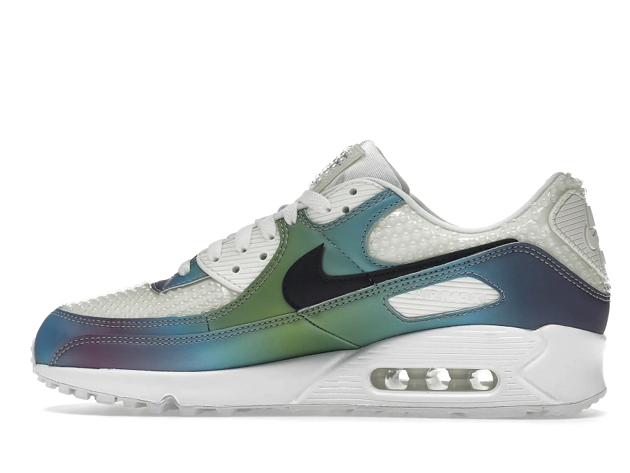 Фото № 6 с приближением к товару «‎Nike Air Max 90 Bubble Pack White»