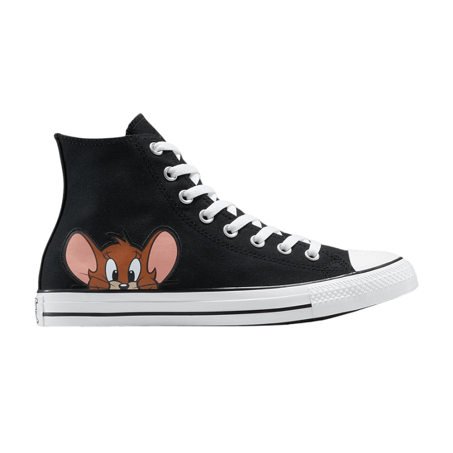 Фото № 1 с приближением к товару «‎Tom & Jerry x Converse Chuck Taylor All Star High Black»
