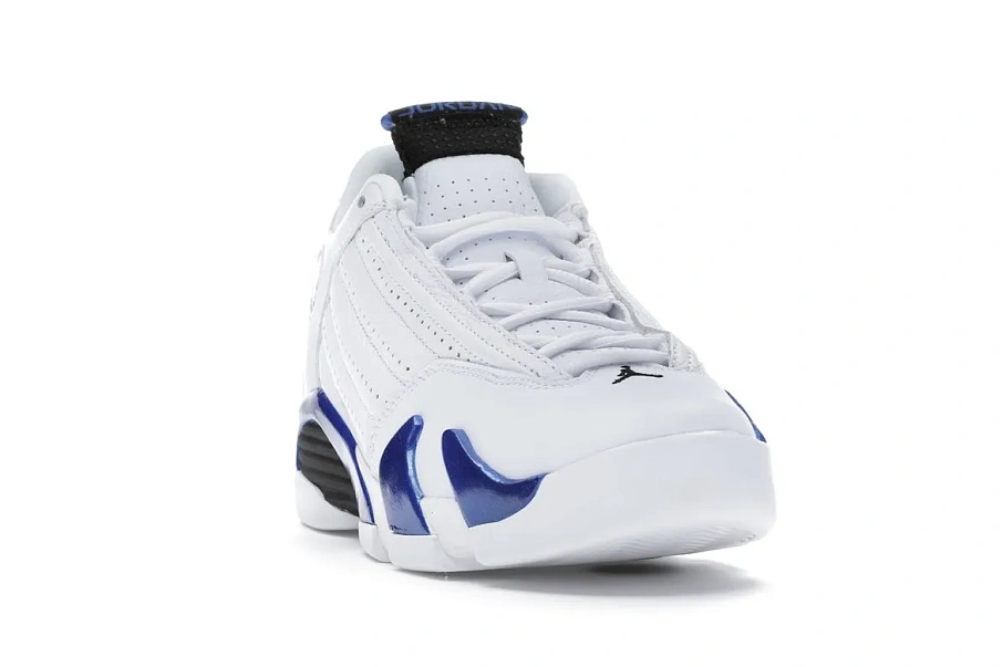 Фото № 4 с приближением к товару «‎Jordan 14 Retro White Hyper Royal »