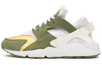 Stussy x Nike Air Huarache LE "Dark Olive" Green - 1