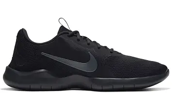 Nike Flex Experience Run 9 Sports Casual Shoes Black Dark Smoke Grey - 3