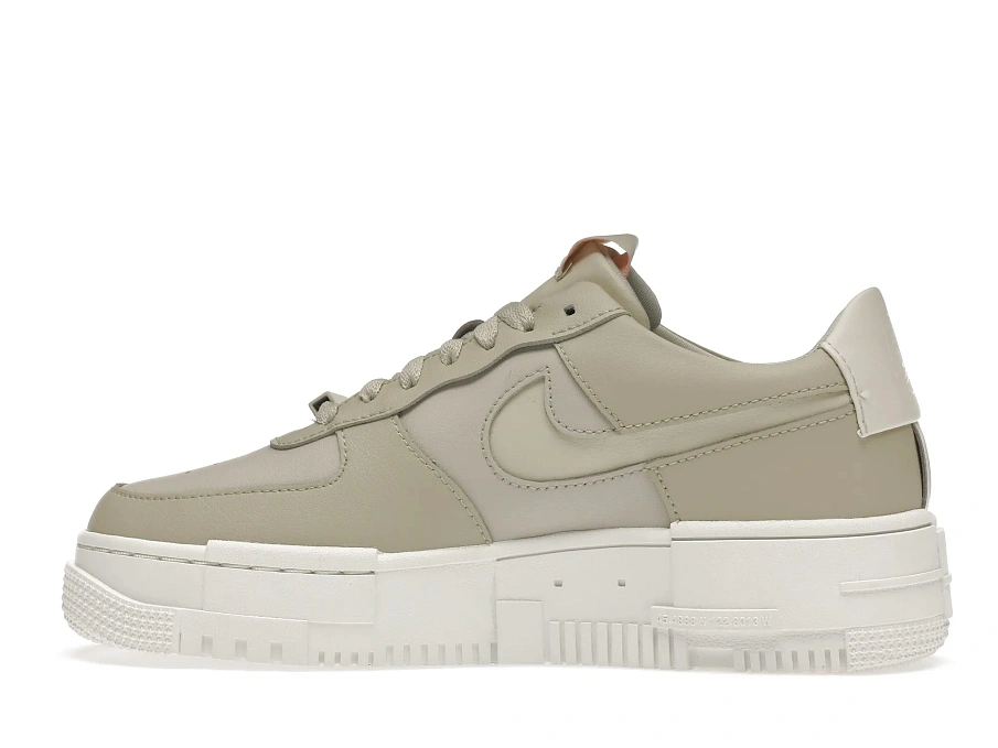 Фото № 5 с приближением к товару «‎Nike Air Force 1 Low Pixel Stone Bone Summit White »