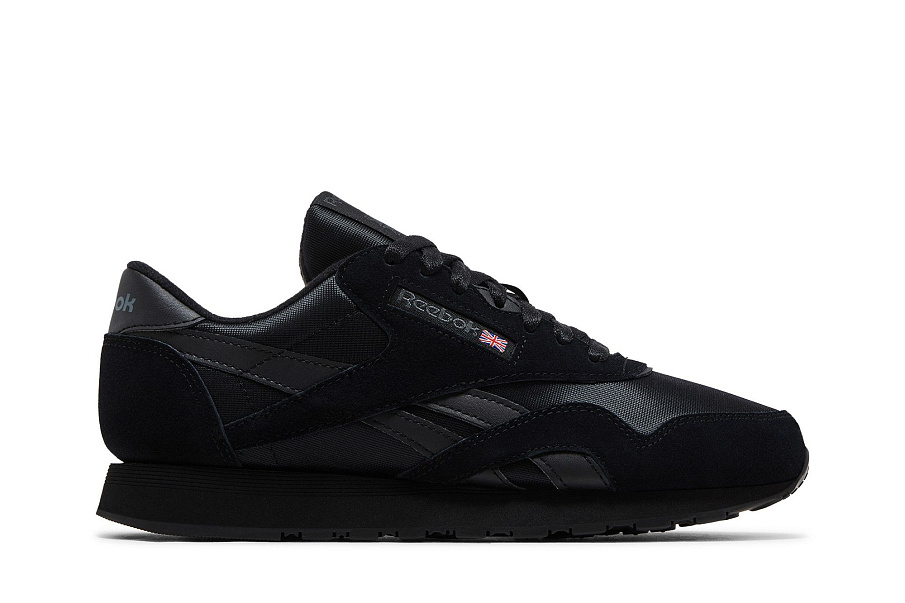 Фото № 2 с приближением к товару «‎Reebok Classic Nylon Black Pure Grey»