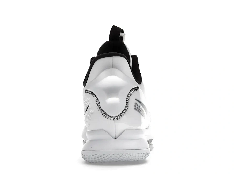 Фото № 4 с приближением к товару «‎Nike LeBron Witness 5 White Black»