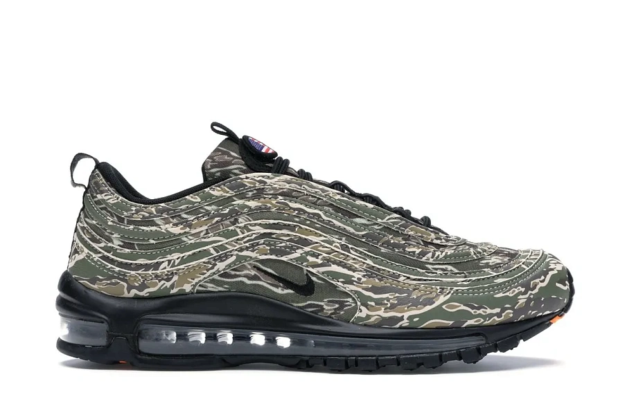 Фото № 1 с приближением к товару «‎Nike Air Max 97 Country Camo (USA)»