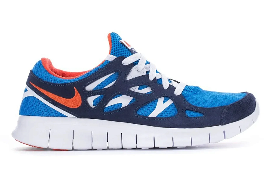 Фото № 1 с приближением к товару «‎Nike Free Run 2 Light Photo Blue Orange»