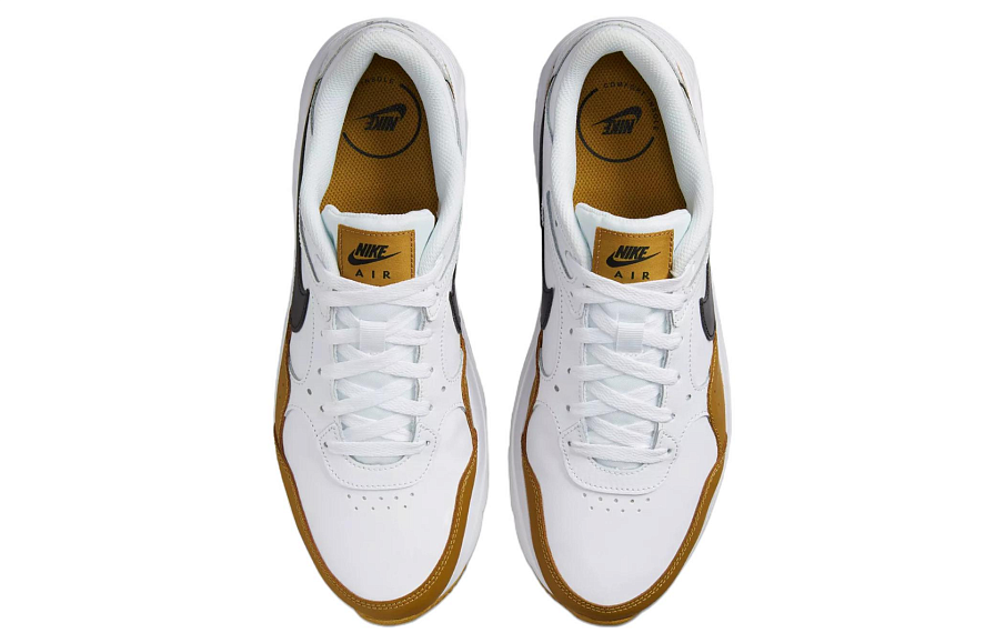 Фото № 4 с приближением к товару «‎Nike Air Max SC Leather Sneaker Yello-White»