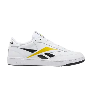 Reebok Club C Vector Black Toxic Yellow - 1