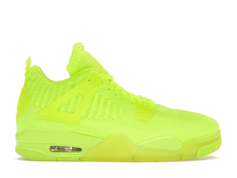 Фото № 1 с приближением к товару «‎Jordan 4 Retro Flyknit Volt»