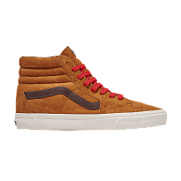 Фото № 1 с приближением к товару «‎Vans Sk8-Hi Plaid - Glazed Ginger Brown»
