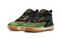 Фото № 3 с приближением к товару «‎(BP) Air Jordan Zion 1 (PS) Actual Basketball Shoes BlackGreen»