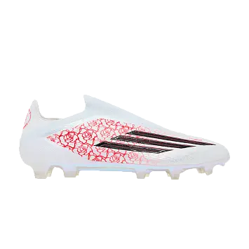 Lamine Yamal x adidas F50 Elite Laceless FG Cloud White Black Lucid Red