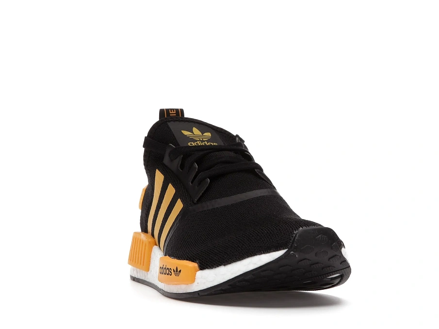 Фото № 3 с приближением к товару «‎adidas NMD R1 Core Black Active Gold»