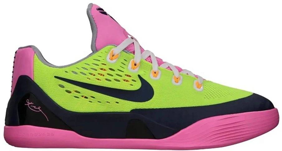 Фото № 1 с приближением к товару «‎Nike Kobe 9 EM Volt Navy Pink »