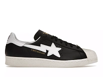 Фото № 1 с приближением к товару «‎adidas Superstar 80s Bape Black White Gold (2022)»