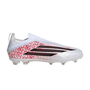 adidas F50 Elite Laceless FG GS PS Cloud White Core Black Lucid Red